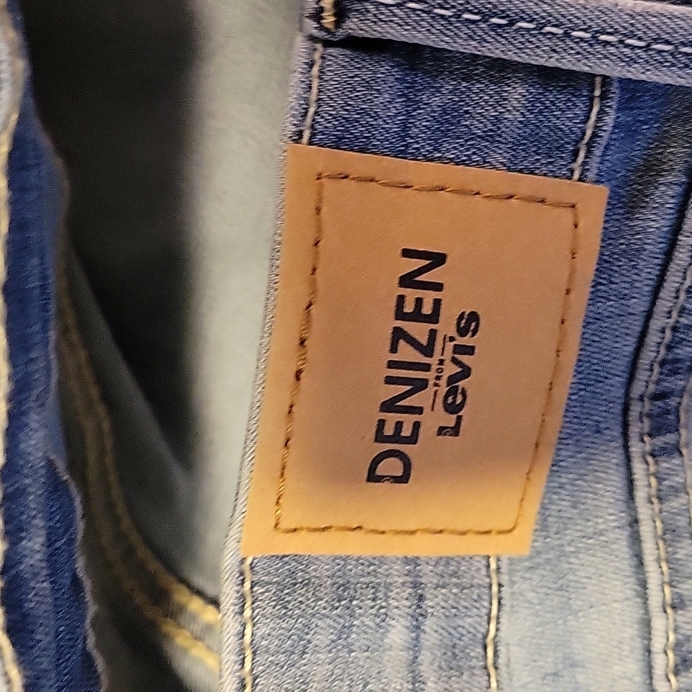 Levis Denizen mid rise skinny medium wash jeans - Picture 6 of 7